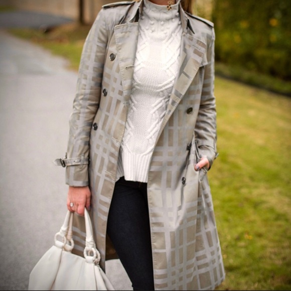 Honey/Silver Hawkesbury Trench Coat